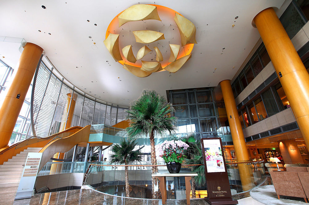 Windsor Hotel Tajcshung Kültér fotó The lobby of the hotel